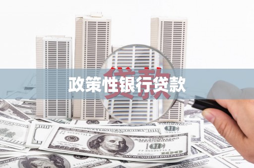 昌邑政策性银行贷款