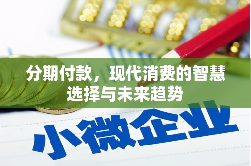 昌邑分期付款，现代消费的智慧选择与未来趋势