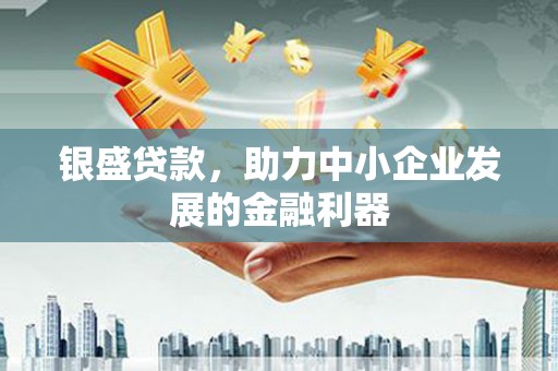 昌邑银盛贷款，助力中小企业发展的金融利器