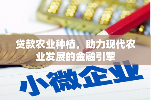 昌邑贷款农业种植，助力现代农业发展的金融引擎