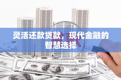 昌邑灵活还款贷款，现代金融的智慧选择