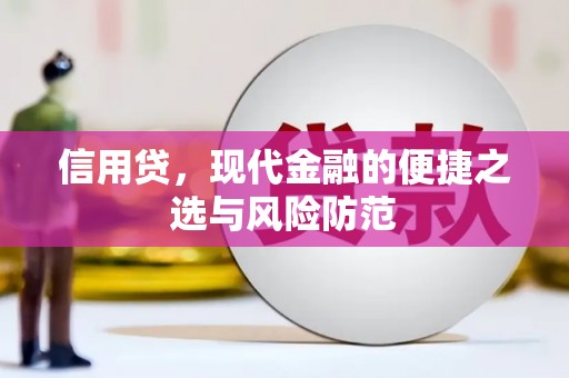 昌邑信用贷，现代金融的便捷之选与风险防范