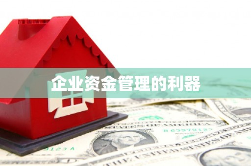 昌邑企业资金管理的利器